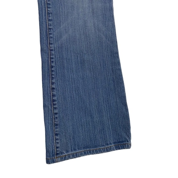 Banana Republic Factory Mid Rise Boot Cut Jeans Medium Blue Wash Denim 28 6 - Picture 8 of 16